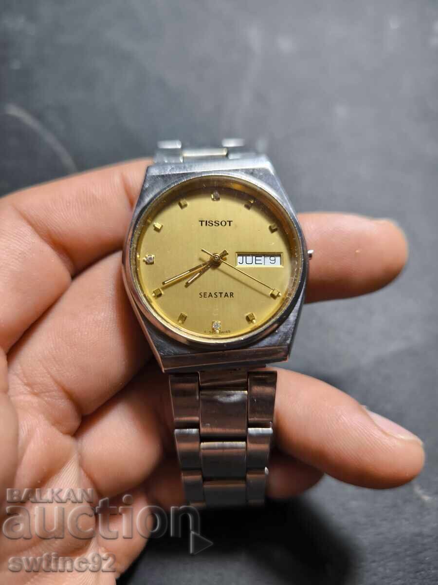 Auction Unique Tissot Seastar with diamonds for the Dubai market Auction Unique Tissot Seastar with diamonds for the Dubai market