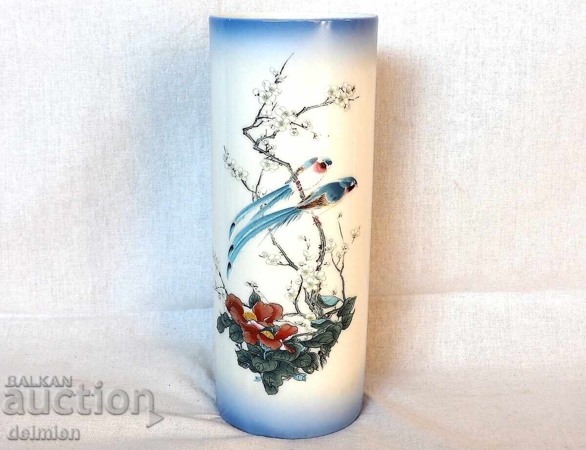 ANTIQUE VASE GERMANY BAVARIA, ARTISAN HANDMADE - 6