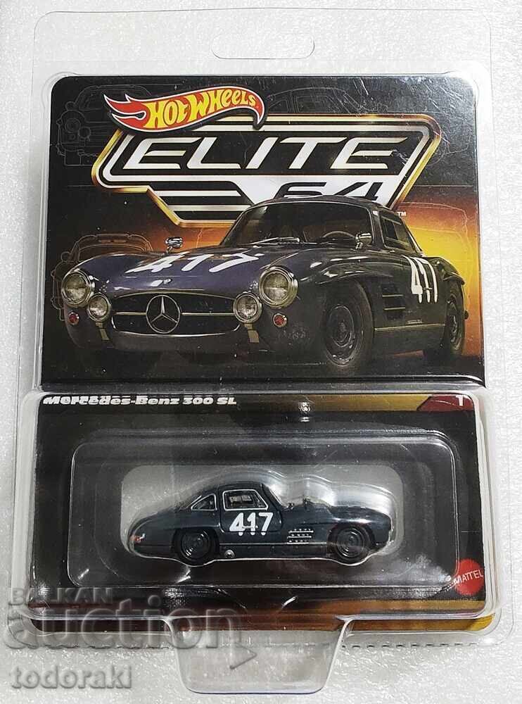 Hot Wheels Elite Mercedes-Benz 300 SL Мерцедес 1:64 Хот Уилс с цена € 40.00 | 78.23 лв.