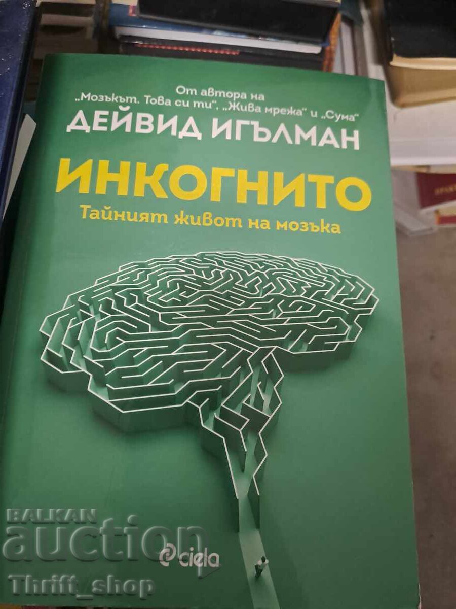 Incognito: The Secret Lives of the Brain by David Eagleman