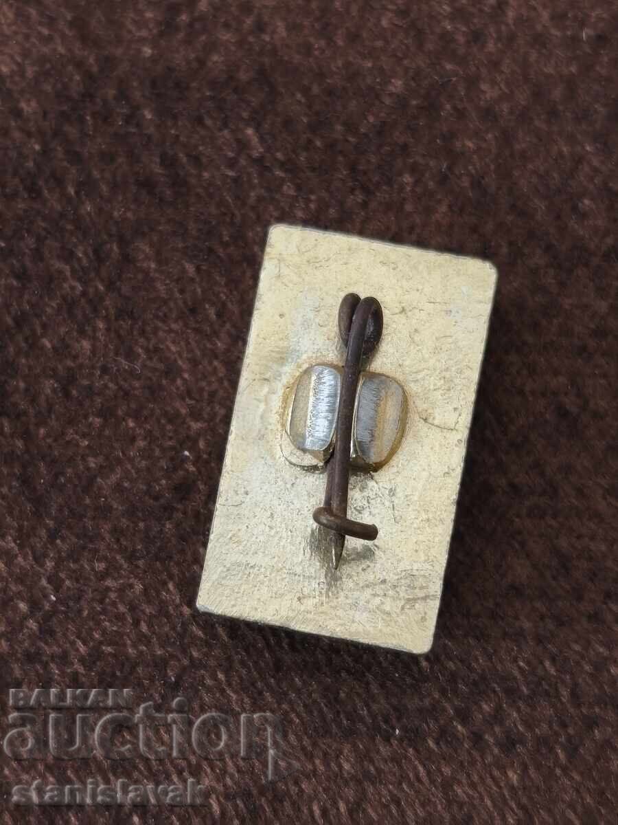 Значка стопанско предприятие "Жаккард" Толбухин с цена € 2.00 | 3.91 лв.