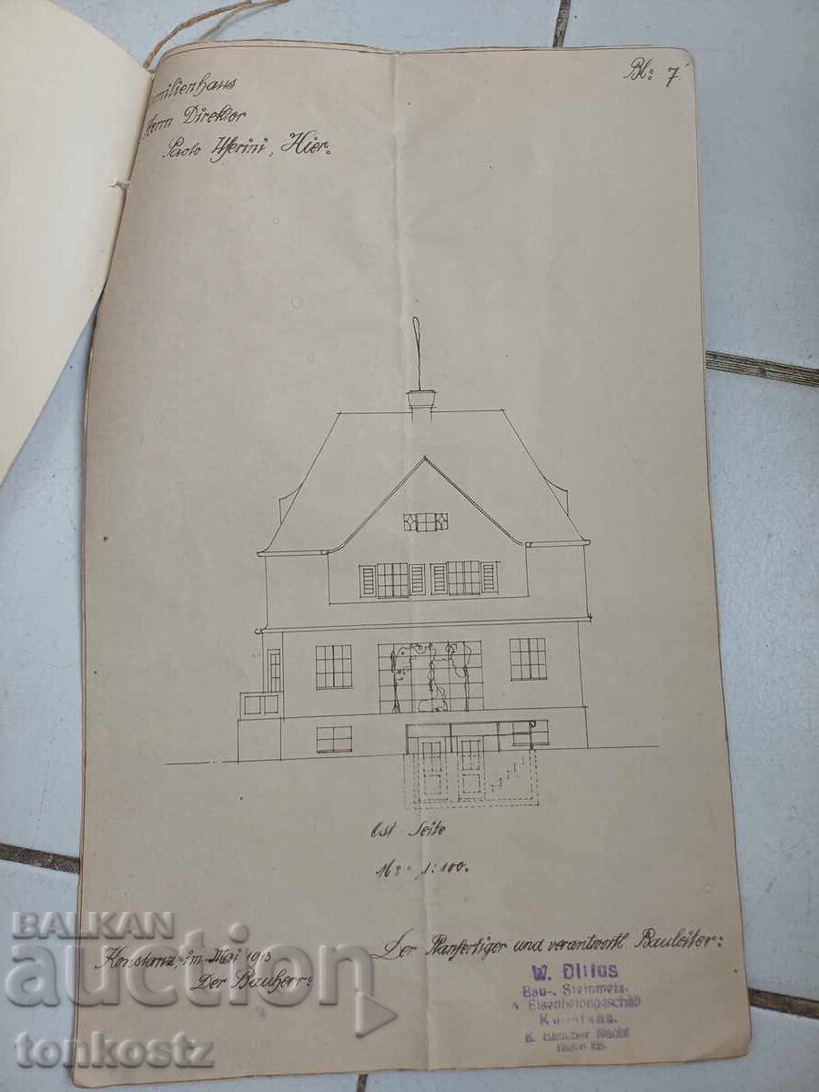 Licitație Proiecte de case Germania 1913