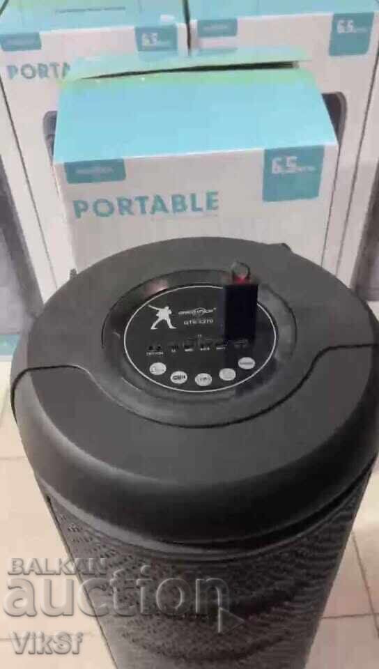 Triple speaker GTS 2279 3x6.5" Bt, FM, MP3, USB, Microphone - 6