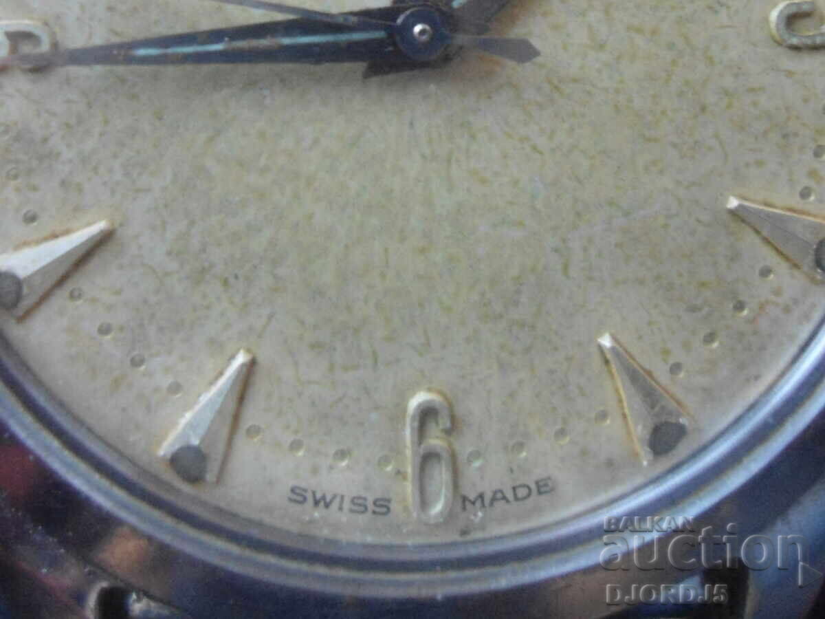 Alpina, винтидж мъжки механичен швейцарски часовник с цена € 6.17 | 12.07 лв.