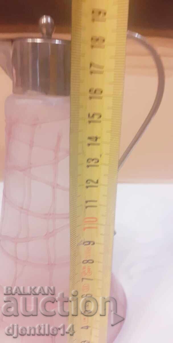 Delivery of Vintage colored glass (small pitcher) Delivery of Vintage colored glass (small pitcher)