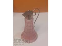 Παλιό χρωματιστό γυαλί (κανάτα)