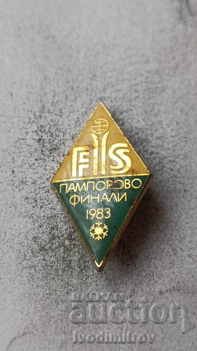 Значка FIS Пампорово финали 1983