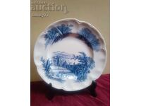 Πιάτο Σπάνια συλλεκτική πορσελάνη με σήμανση ENGLAND