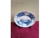 Πιάτο Σπάνια συλλεκτική πορσελάνη με σήμανση ENGLAND