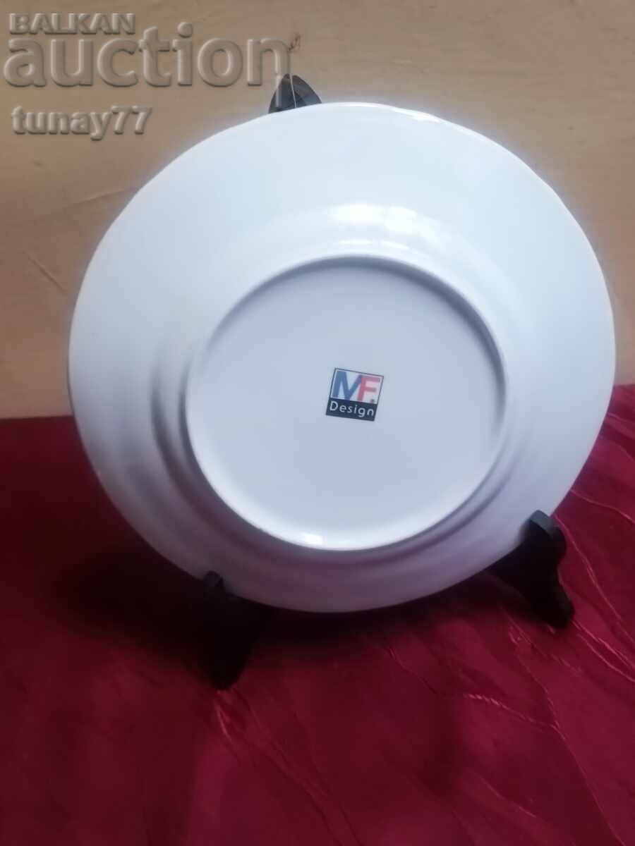 Farfurie porțelan, porțelan rar de colecție cu marcaj și - 5