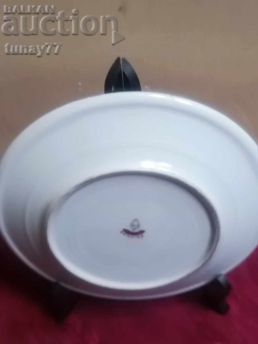 Чиния  Порцелан Рядък колекционерски порцелан с маркировка и - 7