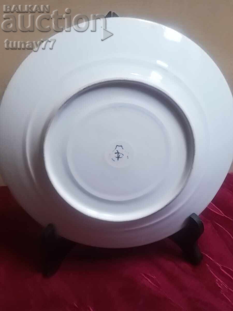 Чиния  Порцелан Рядък колекционерски порцелан с маркировка и - 5