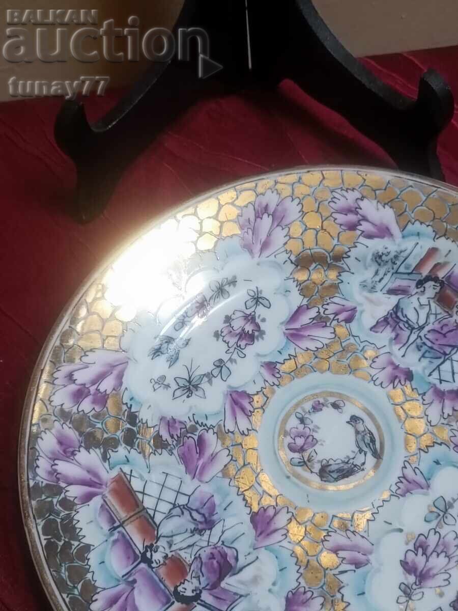 Чиния  Порцелан Рядък колекционерски порцелан с маркировка и - 7