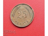 Finland - 25 Penniä 1941