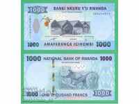 (¯`'•.¸ RWANDA 1000 francs 2019 UNC ¸.•'´¯)
