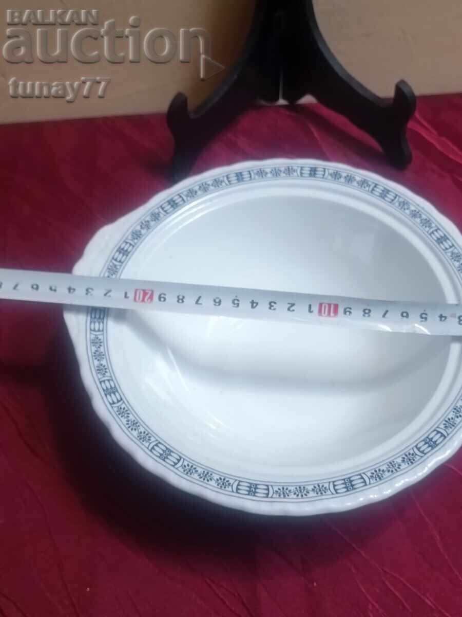 Доставка на Чиния  купа дълбока колекционерски порцелан с маркировка