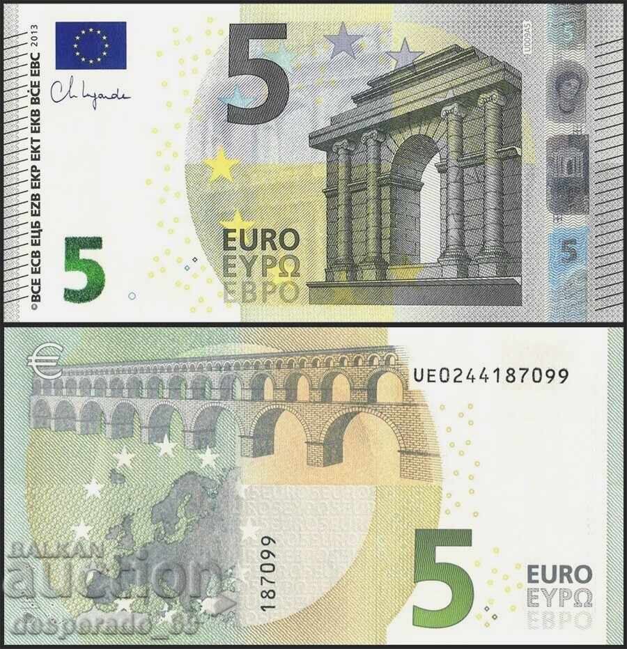 (¯`'•.¸ EUROPEAN UNION (France) 5 euro 2013 UNC '´¯)