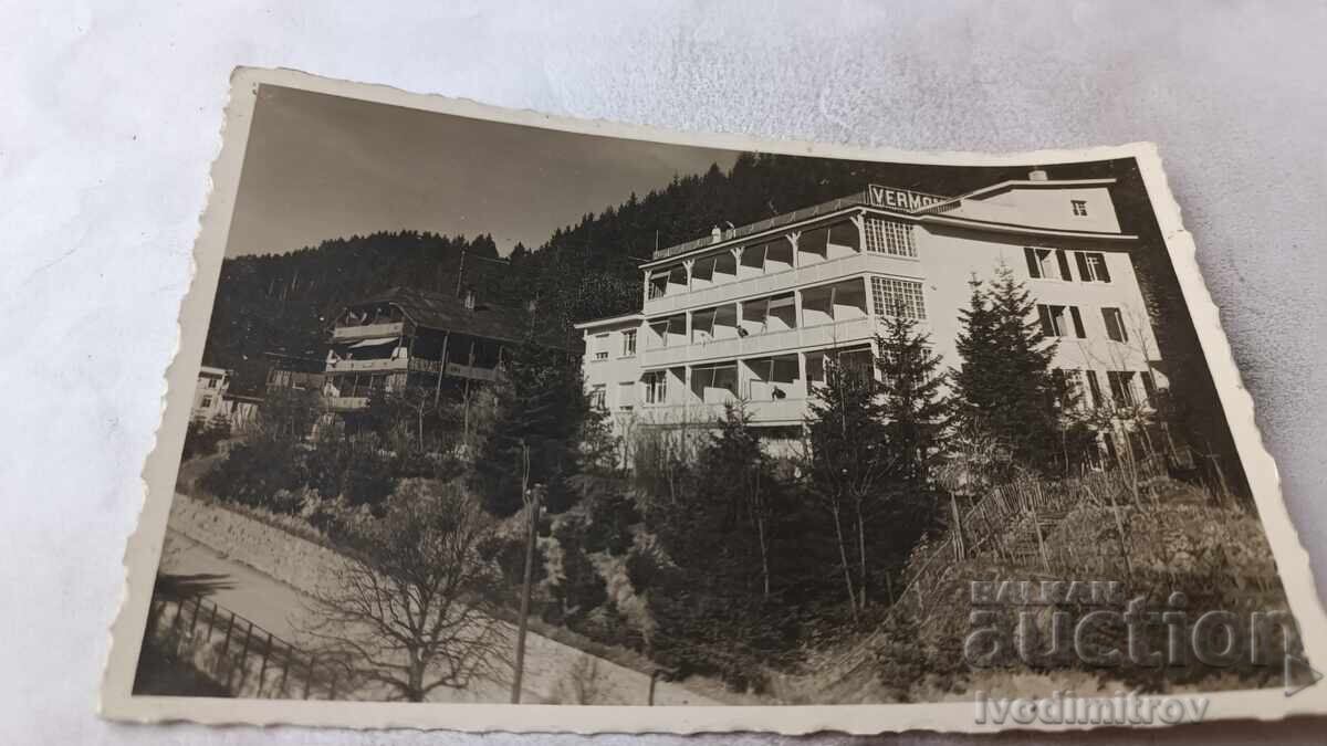 Καρτ ποστάλ Leysin Clinique Vermont 1937