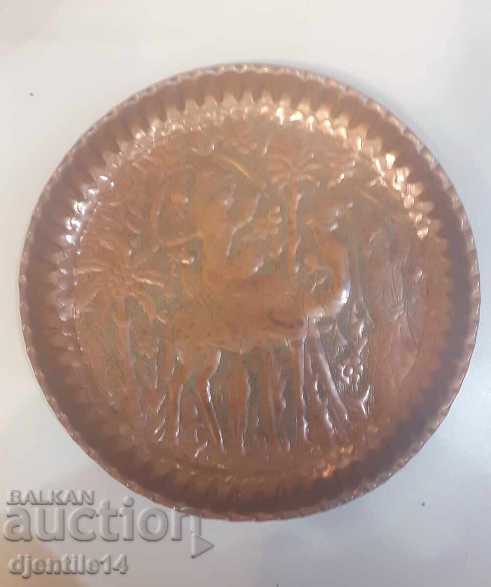 Χάλκινο αναμνηστικό, ταψί