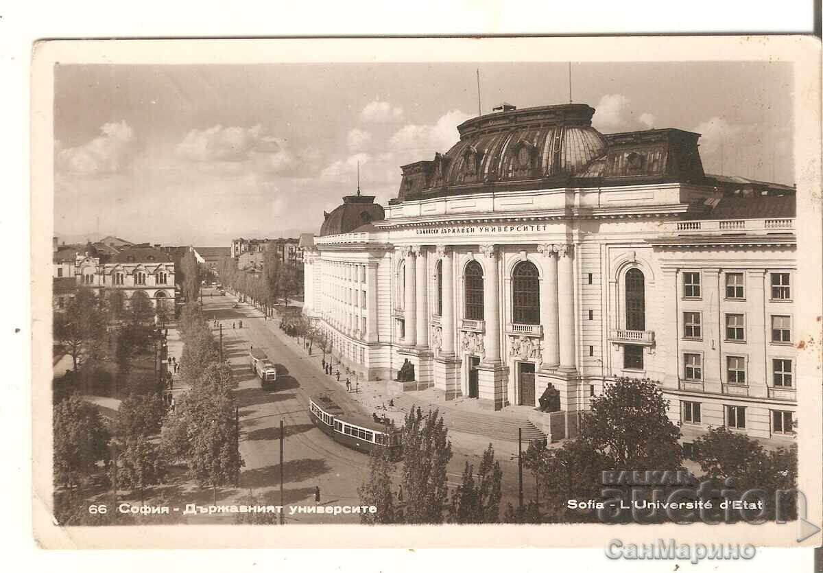 Card Bulgaria Sofia State University 3*