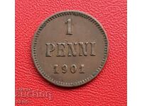 Russia/for Finland/ 1 penni 1901