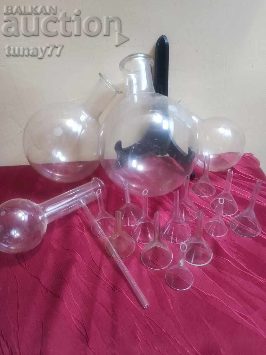 Sticlărie de laborator - eprubete 16 buc