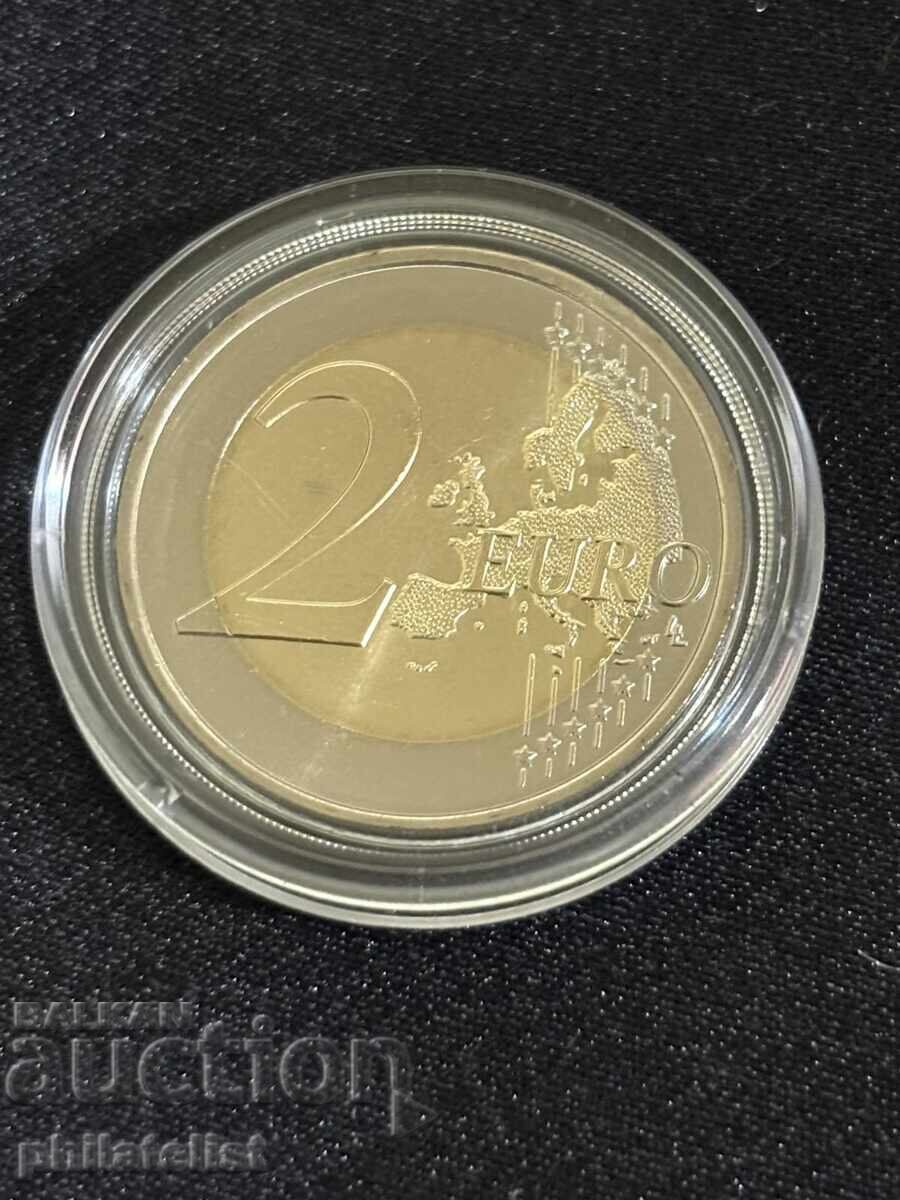 Аукцион Португалия 2023 – 2 евро - Мир между народите UNC