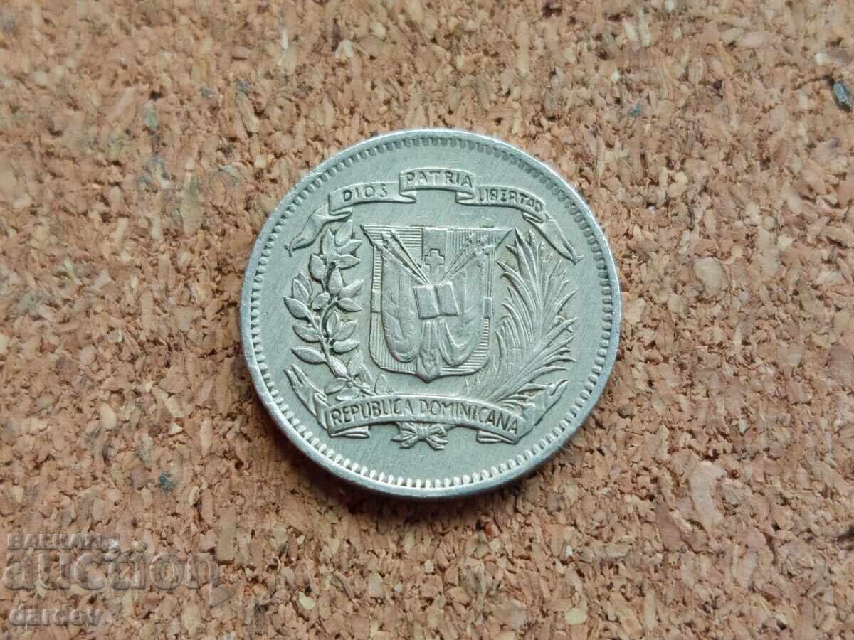 Republica Dominicană, 10 centavos 1967 cu preț € 1.15 | 2.25 BGN