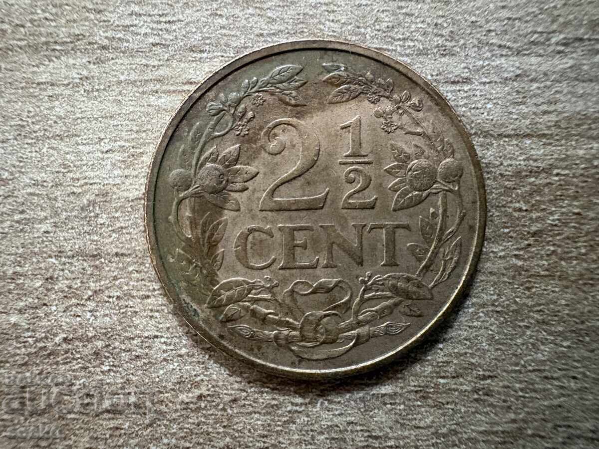 Antilele Olandeze - 2 1/2 cenți (1959)