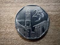Cuba - 25 centavos (2002)
