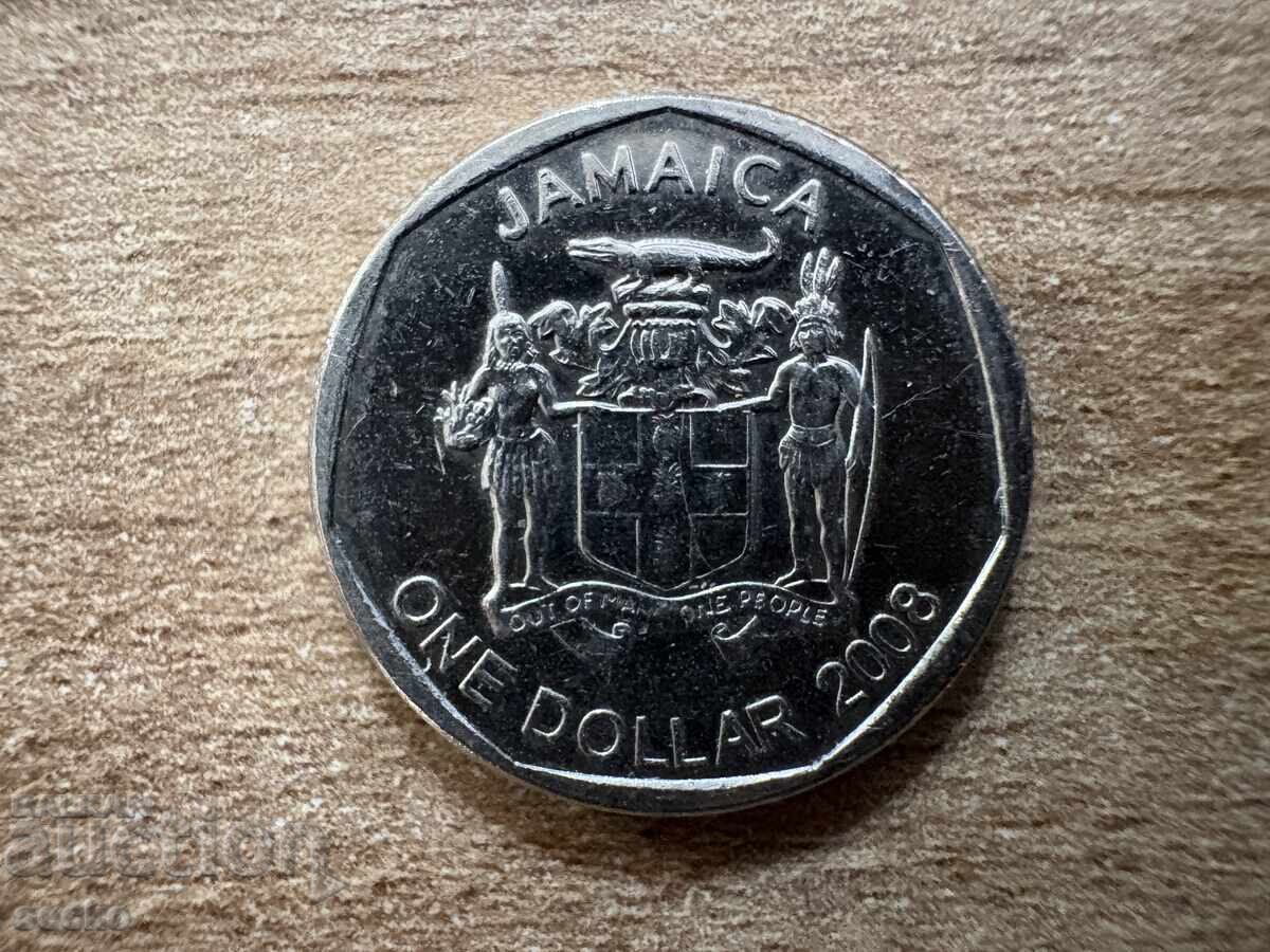 Jamaica - 1 dolar (2008) - variantă nouă
