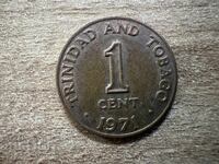 Trinidad și Tobago - 1 cent (1971)