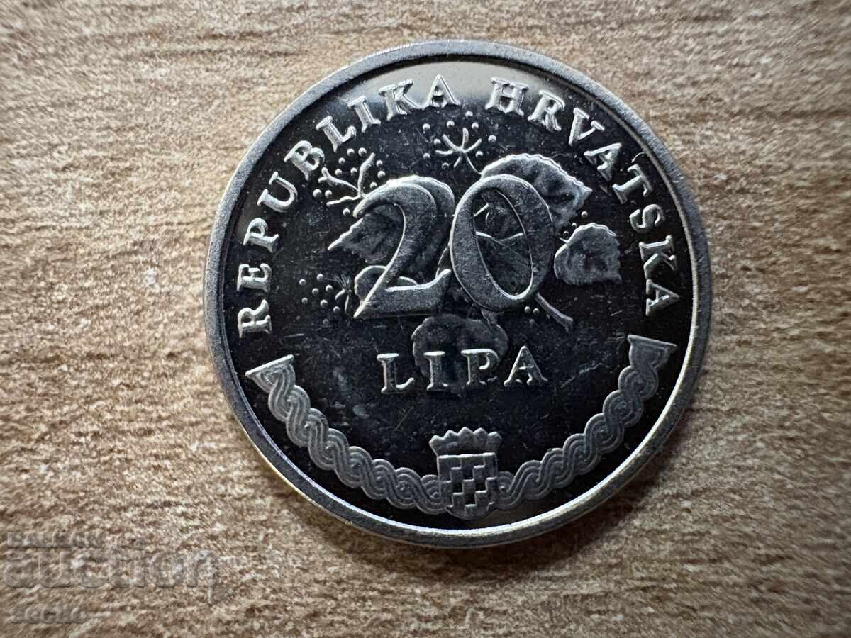 Croația - 20 lipa (2013)