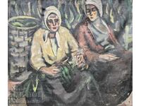 PICTURĂ MARE ULEI PE PÂNZA VENKO PETROV