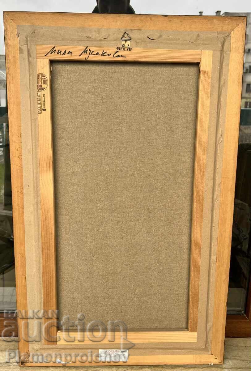 TABLOU ÎN ULEI NATURĂ MOARTĂ MILA MUSAKOVA 2007 - 5