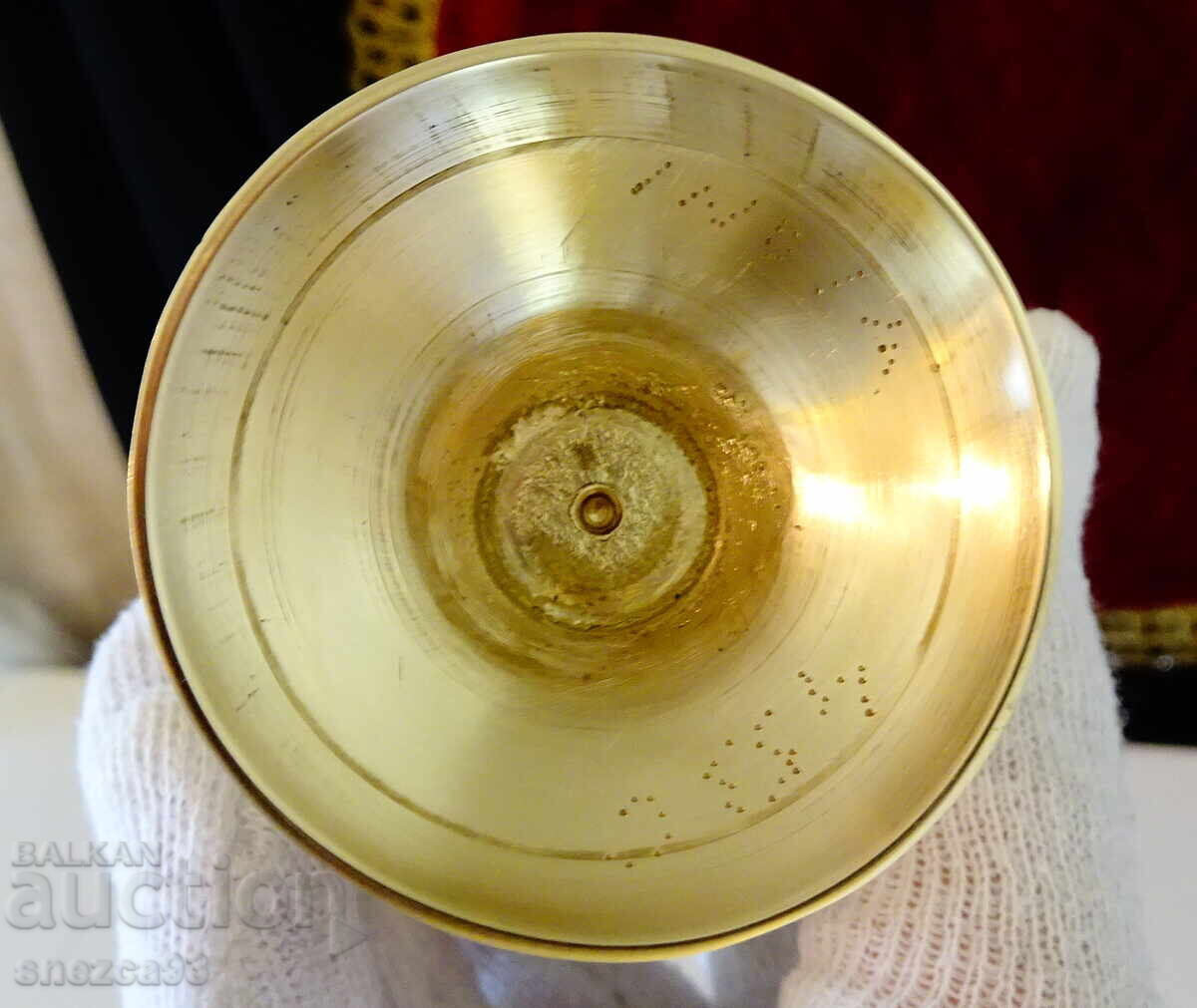 Vază din bronz pentru un trandafir, email cloisonné, ștanțată - 5