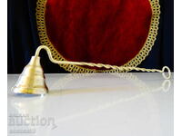 Ορειχάλκινος σβηστήρας κεριών 22 εκ