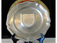 Κασσιτερένιο πιάτο, πάνελ για χάραξη, φωτογραφία, επέτειος γάμου από κασσίτερο