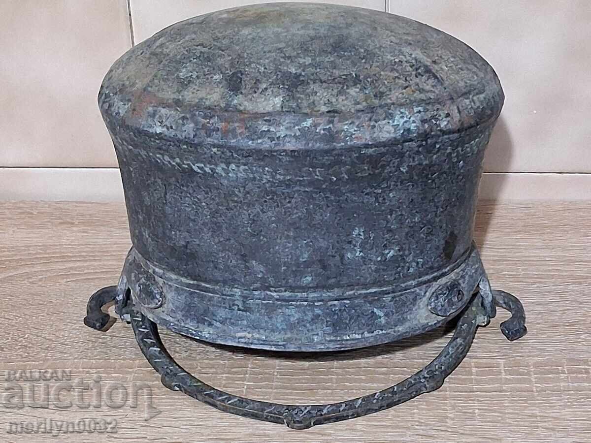 Καζάνι, μικρότερο χάλκινο καζάνι, χάλκινο δοχείο - 7 Καζάνι, μικρότερο χάλκινο καζάνι, χάλκινο δοχείο - 7