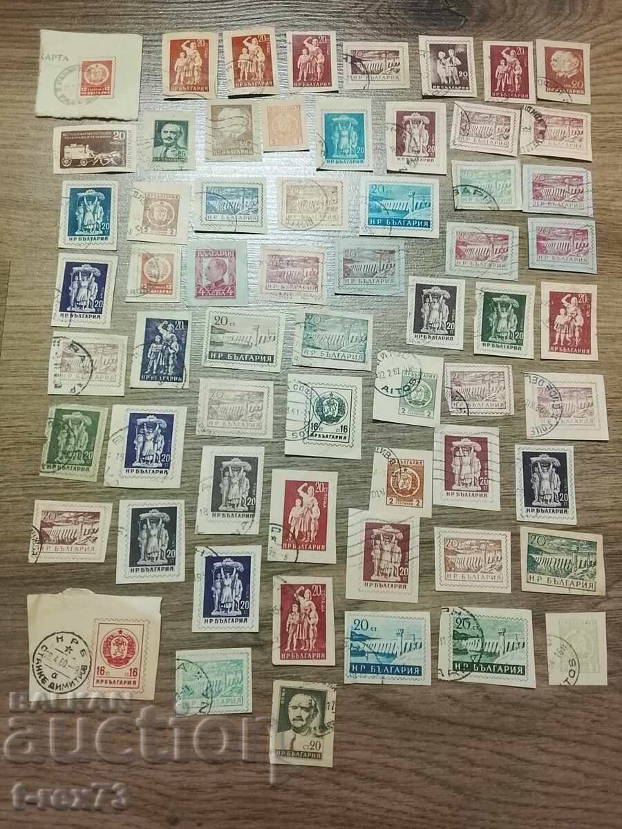 Tăieturi din plicuri - mărci?