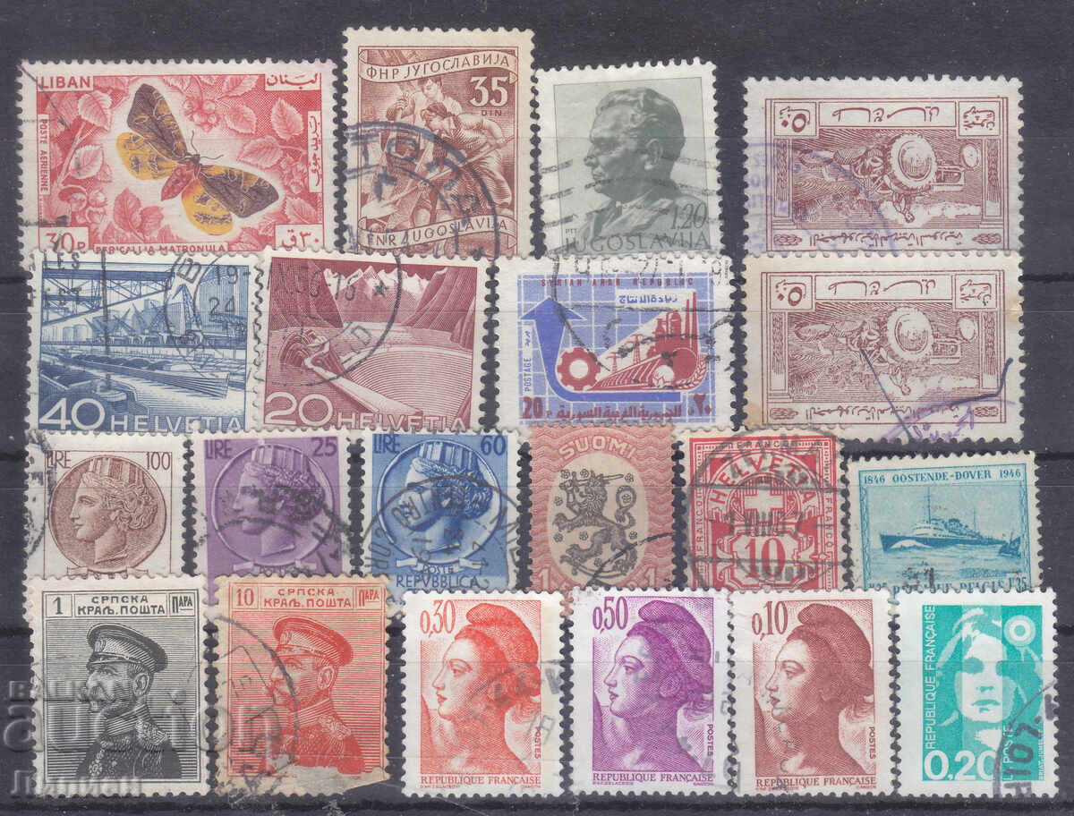 Марки от 1 евро цент