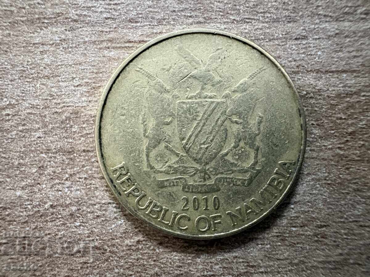 Namibia - 1 dolar (2010) cu preț € 0.30 | 0.59 BGN