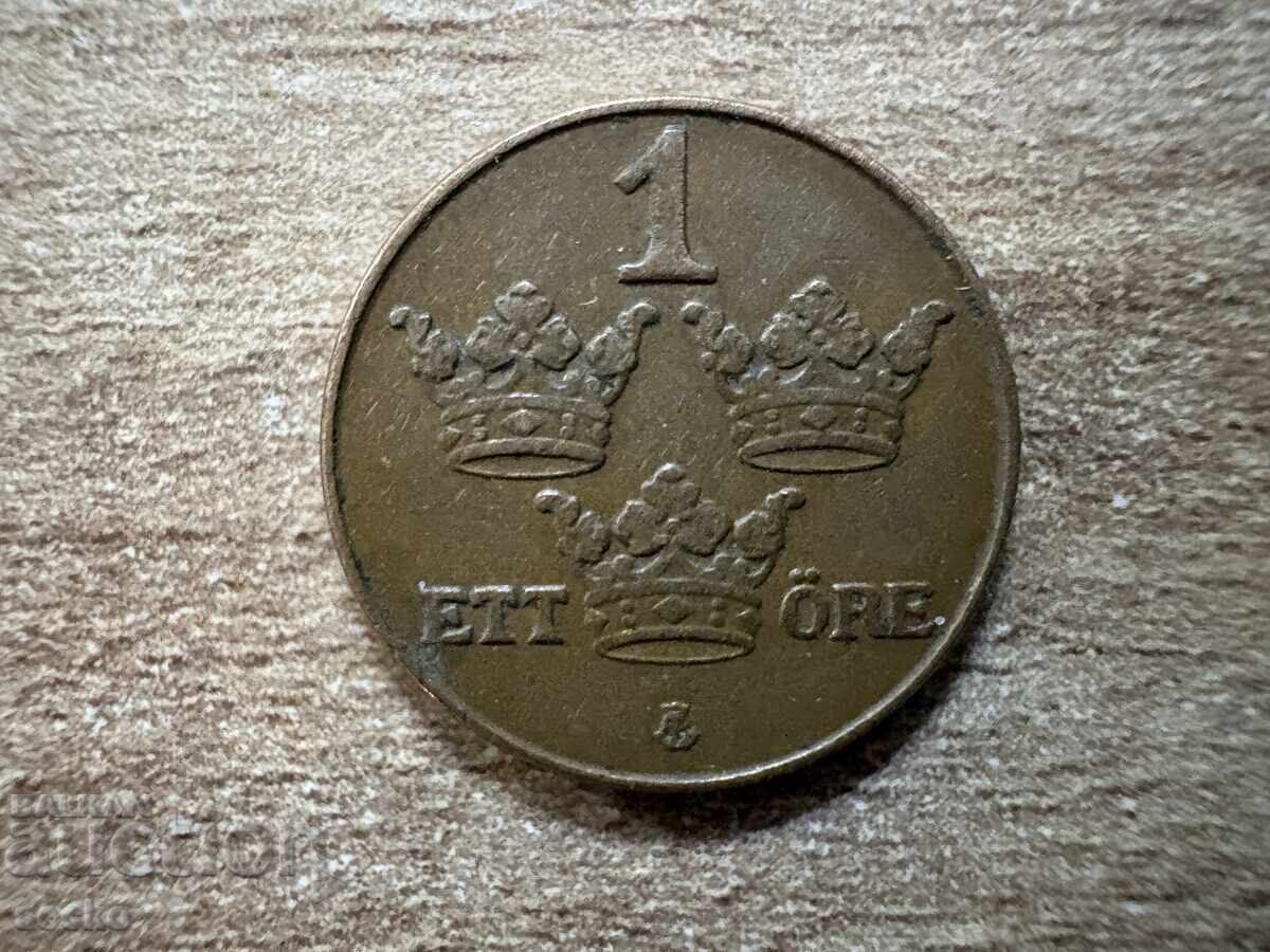 Suedia - 1 coroană (1950)