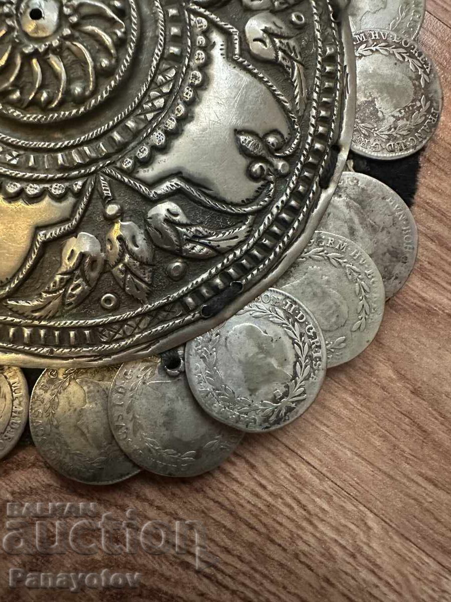 Auction  TEPELAK JEWELRY MACEDONIAN COINS FOR PAFTI PAFTA COSTUME