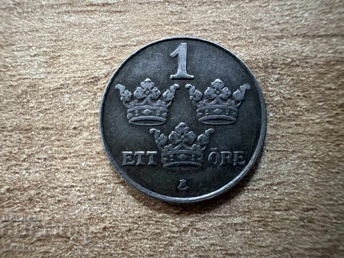 Suedia - 1 öre (1950) - fier