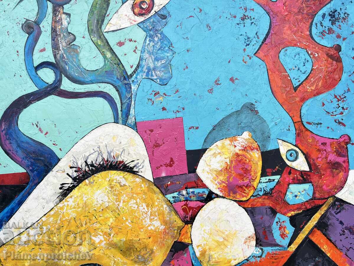 Licitație HASHISH COBRA TABLOU ȚVETKO ȚVETKOV CERVEN BRYAG SEMNAT