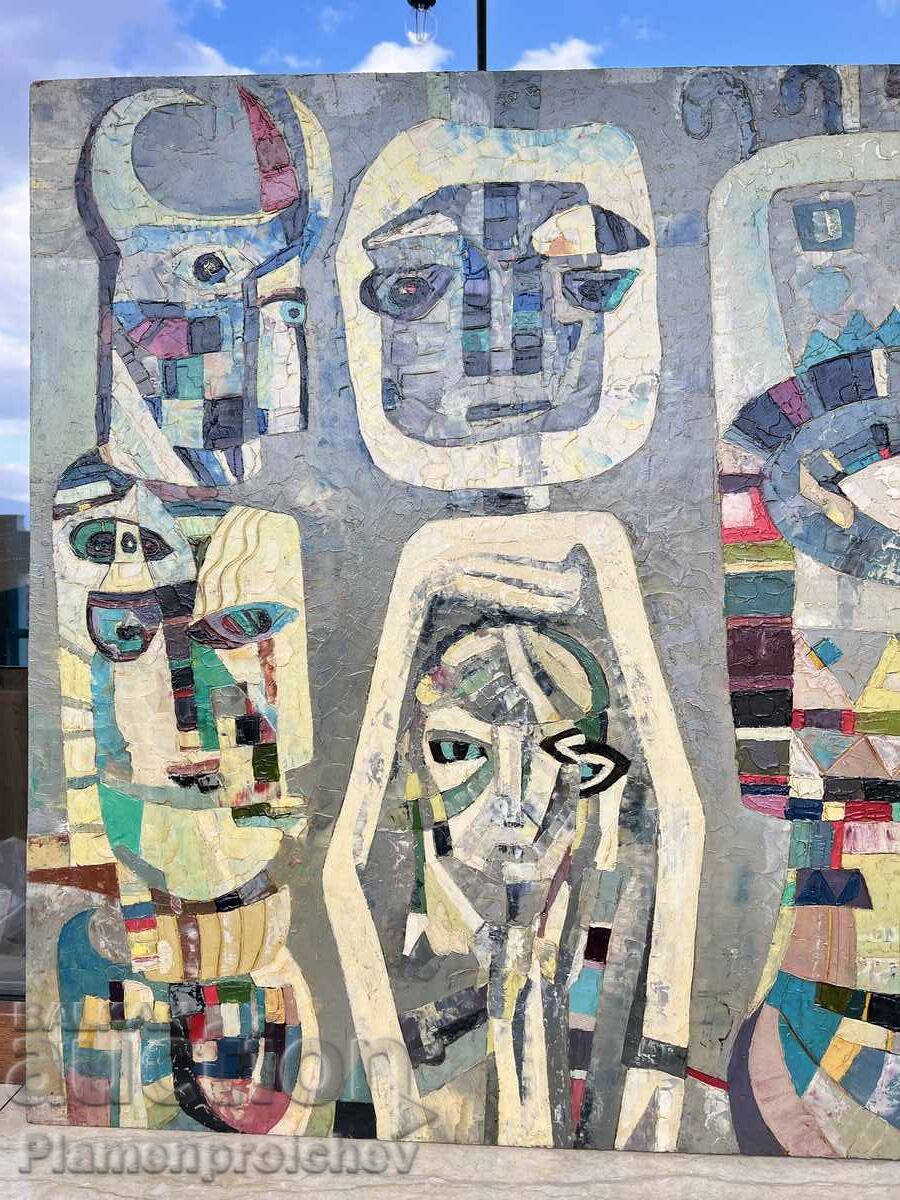 TABLOU CUKERI TSVETKO TSVETKOV CHERVEN BRYAG SEMNAT cu preț € 1500.00 | 2933.75 BGN