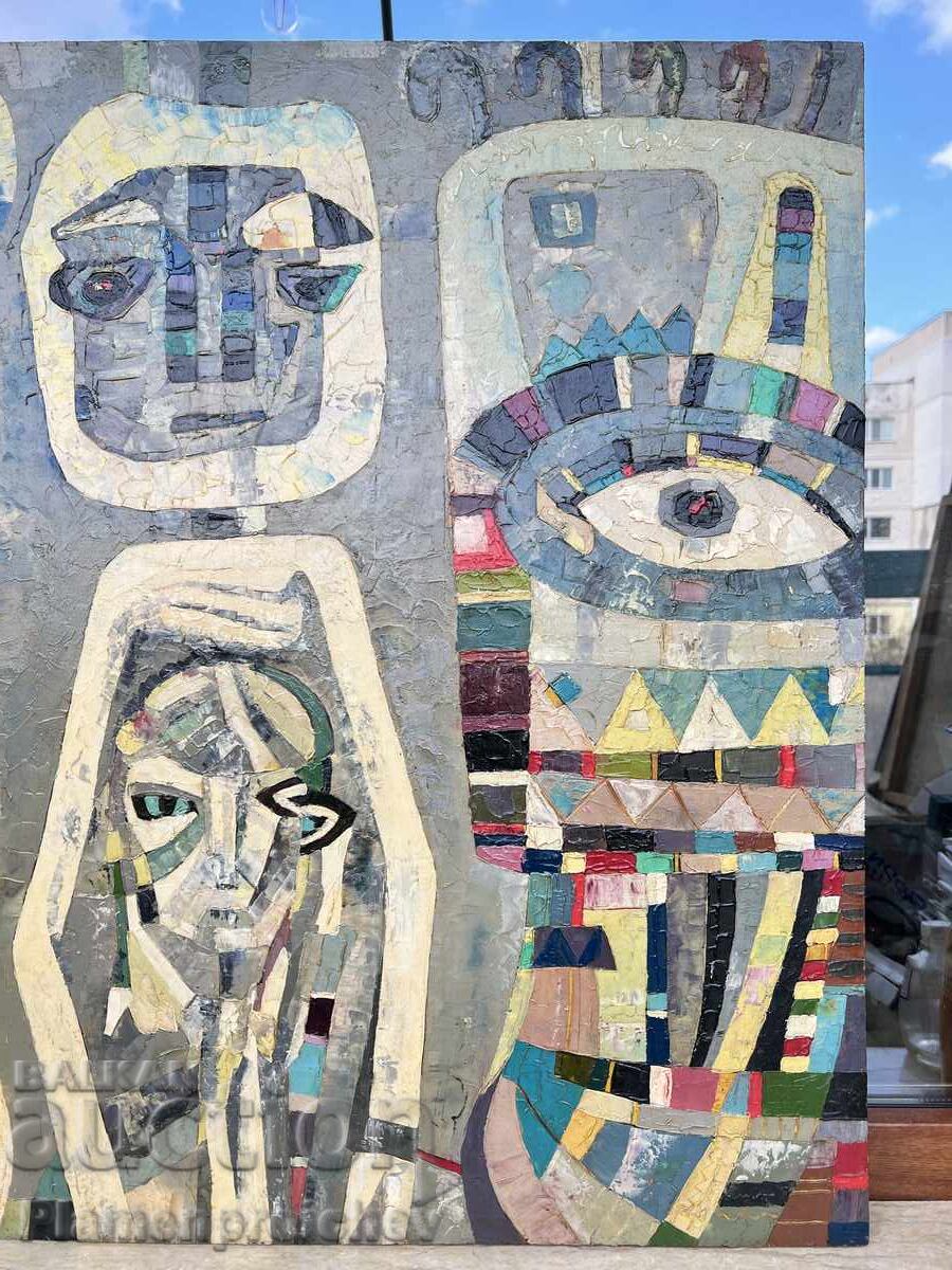 Licitație TABLOU CUKERI TSVETKO TSVETKOV CHERVEN BRYAG SEMNAT