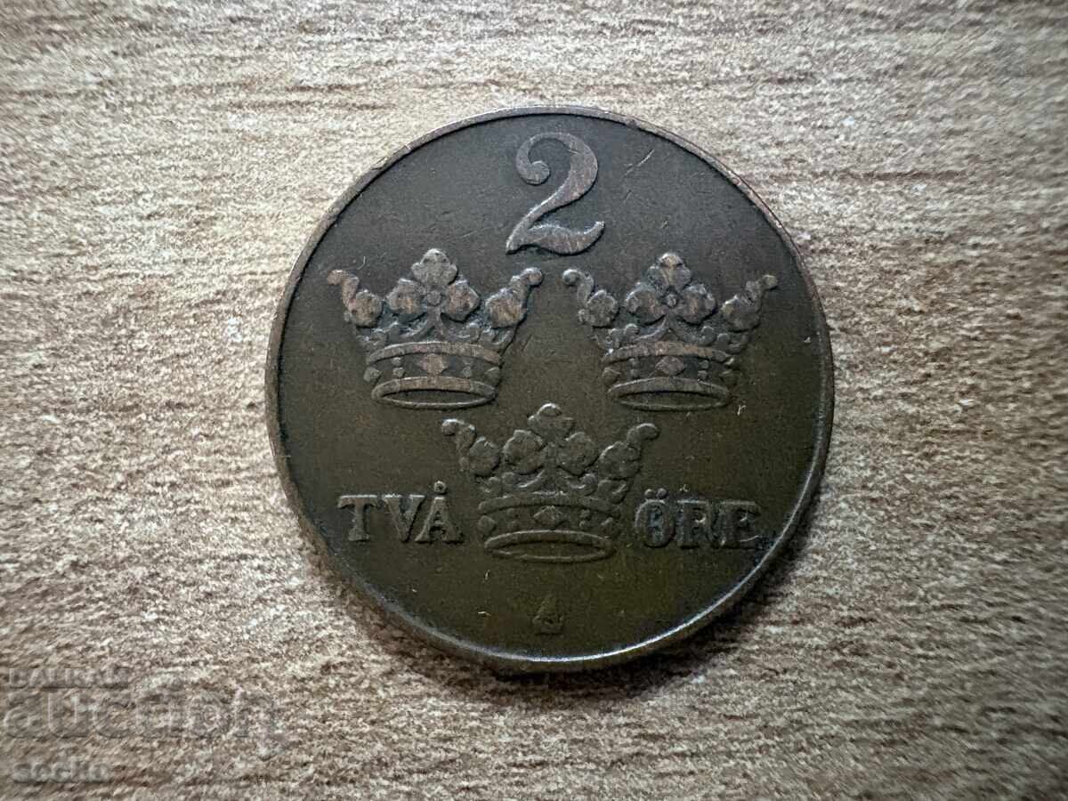 Sweden - 2 öre (1920)