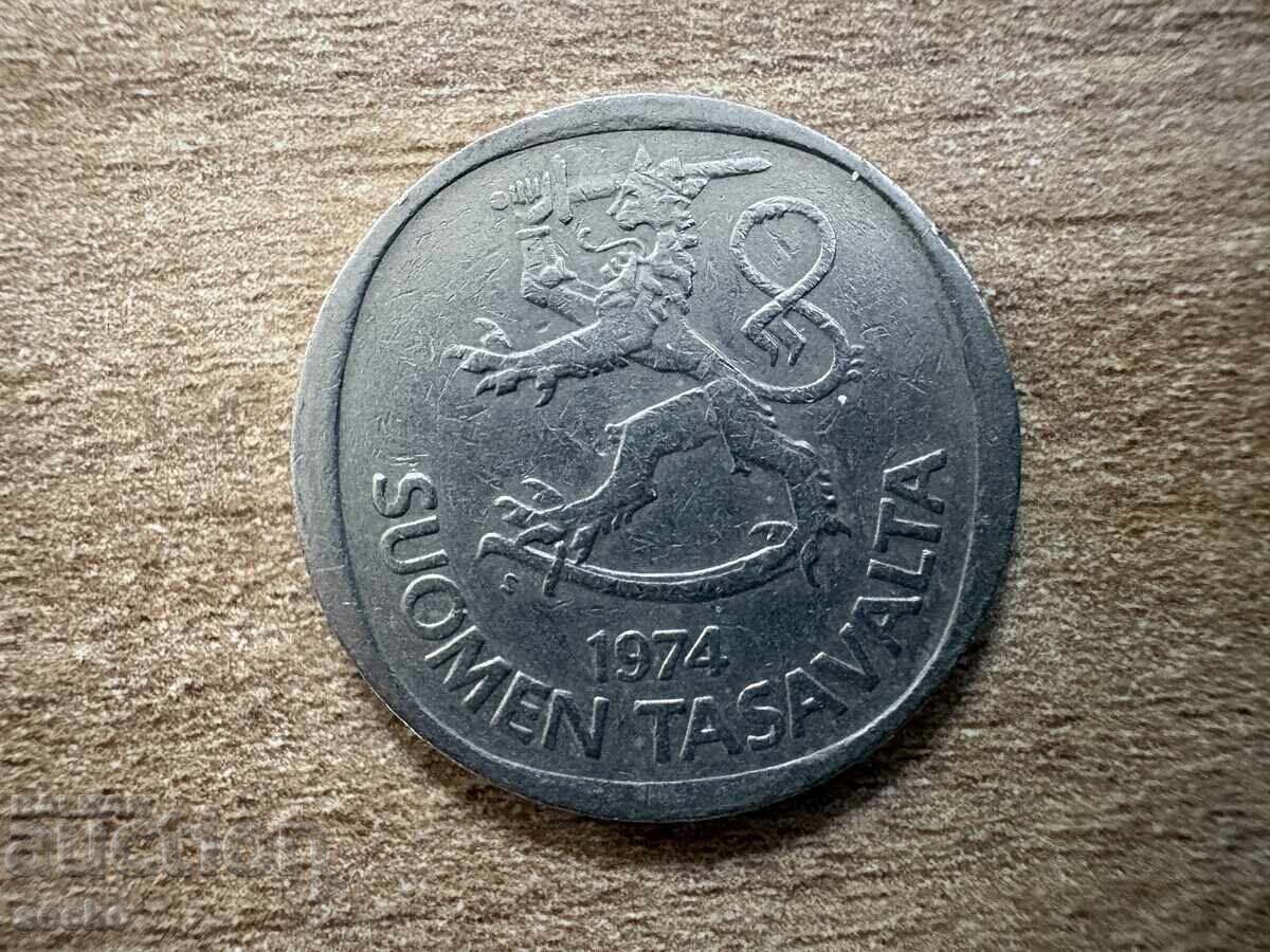 Finland - 1 Markka (1974) with price € 0.20 | 0.39 BGN